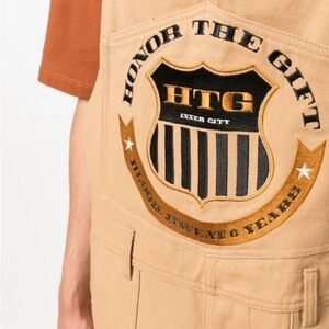HONOR THE GIFT Workwear Overalls, Embroidered, NWT. Size 36.